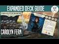 Notable Cards For CAROLYN FERN | EXPANDED INVESTIGATOR GUIDE