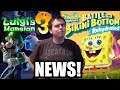 I'm Back... Kinda! Luigi's Mansion 3 and Spongebob BFBB Rehydrated News! - ZakPak