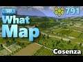 New #CitiesSkylines - What Map - Map Review 791 - Cosenza - Mediterranean coast