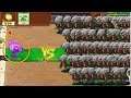 Plants vs Zombies - 1 Pea Cactus vs 9999 Gargantuar Zombie vs Zomboni