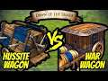 169 Elite Hussite Wagons vs 200 Elite War Wagons (Total Resources) | AoE II: Definitive Edition