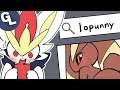Cinderace searches for 'Lopunny'