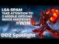 Dungeon defenders 2 Mastery - LSA spam, take attention to 3 middle options inside masteries = win