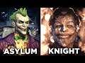 Joker's Beginning and Ending in Batman Arkham Games (Arkham Asylum vs Arkham Knight)