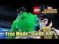 LEGO Marvel Super Heroes 1 — Rock up at the Lock up 100% Guide Walkthrought