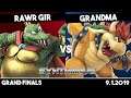 Rawr Gir (King K Rool/Incineroar) vs Grandma (Bowser) | Grand Finals | Synthwave #9