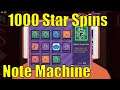 Spinning the Note Machine 1000 Times (Stars) Is it Worth it? | RoBeats - SCAM OR NOT