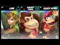 Super Smash Bros Ultimate Amiibo Fights   Request #4053 Link vs DK vs Diddy
