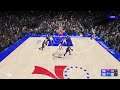 NBA2K22 - GAME OF THE NIGHT - Game 48 of 82 - Philadelphia 76ers (45-2) vs Los Angeles Lakers LIVE