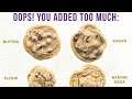 Oops! You added too much: