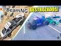 PERSECUCIONES POLICIALES ACCIDENTADAS - BEAMNG.DRIVE | Gameplay Español