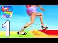 Tippy Toe - Gameplay Part 1 All Levels Max Level (Android, iOS)