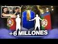 6 MILLONES DE MONEDAS en los MEJORES TOTS del AÑO!!! PACK OPENING FIFA 19