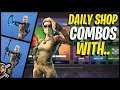 Daily Item Shop Combos with SCORPION in Fortnite!