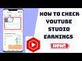 How To Check Daily YouTube Earning On New Updated Yt Studio