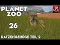 Planet Zoo 26 • Katzengehege Teil 2: Terraforming & Barrieren • Let's Play • Franchise Mode