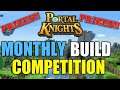 Portal Knights Annoucement - Monthly Build Competition with prizes