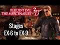 Resident Evil: Mercenaries 3D - Coop Playthrough (Stages EX-6 to EX-9)