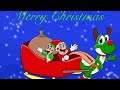 Speed Paint of Mario, Luigi and Yoshi wish you merry Christmas 🎄🎁
