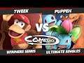 The Comeback Winners Semis - Tweek (Diddy Kong) Vs. Puppeh (Pokemon Trainer, Wolf) SSBU Ultimate