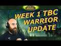 Bajheera TBC Level 70 Warrior Update (Week 1) - WoW Classic Burning Crusade Gear / Talents / Addons