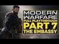 Call of Duty Modern Warfare Playthrough Part 7: The Embassy (Realism)