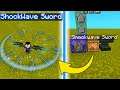 Creating a ShockWave Sword in Minecraft using Command Block no Mod/Addon