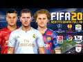 Download FTS Mod FIFA 20 Grafik HD Full Liga Eropa Promosi Degradasi New Jersey & Transfer 2019/2020