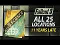 Fallout 3 Big Book of Science All 25 Locations (11 years late)