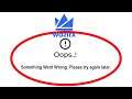 Fix WazirX Oops Something Went Wrong Error Please Try Again Later Problem Solved