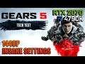 Gears 5 Tech Test - RTX 2070 OC & i7 4790K | Maximum Settings 1440p