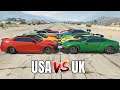 GTA 5 ONLINE - USA SPORT CARS VS UK SPORT CARS (WHICH IS FASTEST?)