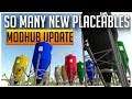 LOOK AT ALL THESE NEW PLACEABLES | MODHUB UPDATE | FARMING SIMULATOR 19