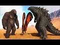 Minha Namorada Mothra Me Defendeu!? Godzilla Vs Kong! A Verdadeira Batalha! Ark Dinossauros