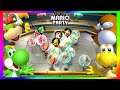 Super Mario Party Minigames #351 Yoshi vs Monty mole vs Bowser jnr vs Koopa troopa