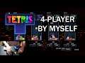 Tetris - 4-Player By Myself (+Handcam)