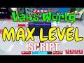 Vans World Script Inf Money | Roblox Game GUI