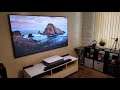 VAVA 4k HDR UST Laser projector on a ALR PET Screen