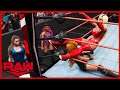 WWE 2K20|RAW CARMELLA (W/EVA MARIE AND PIPER NIVEN) VS BECKY LYNCH