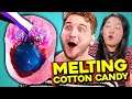 Adults React To Oddly Satisfying Videos (Cotton Candy Melting, Paint Mixing, Dominoes)