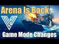 Arena Is Back: Game Mode Changes | World of Warships Legends | 4k | Xbox Series X PS4 PS5