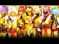 DOA6 - All Morphing Ninja Costumes and Break Blow Attacks (Momiji DLC)