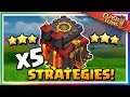 FIVE Top Level TH10 Attack Strategies | Clash of Clans