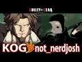 【ギルティギア ストライヴ/GGST】小路KOG(レオ)vs not_nerdjosh(ファウスト)KOG(LEO) vs not_nerdjosh(FAUST)