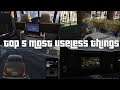 GTA Online Top 5 Most Useless Things