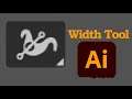 How to use the Width Tool in Adobe Illustrator
