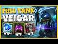Tank Veigar Can ONE-SHOT While Being UNKILLABLE...?!? This Build is AMAZING!! - League of Legends