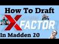 Madden 20 | How to Draft SuperStar X Factor Offensive Lineman