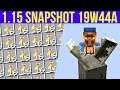 Minecraft 1.15 Snapshot 19w44a The Hoglin, Stackable Honey Bottles! & Crazy Evoker Fangs