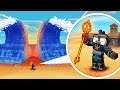 Minecraft - TSUNAMI BASE CHALLENGE! (Tsunami vs Atlantis)